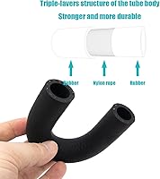 Vista 5 de 551699 Manguera de derivación de núcleo de calentador con 2 abrazaderas para motor de la serie LS o LT