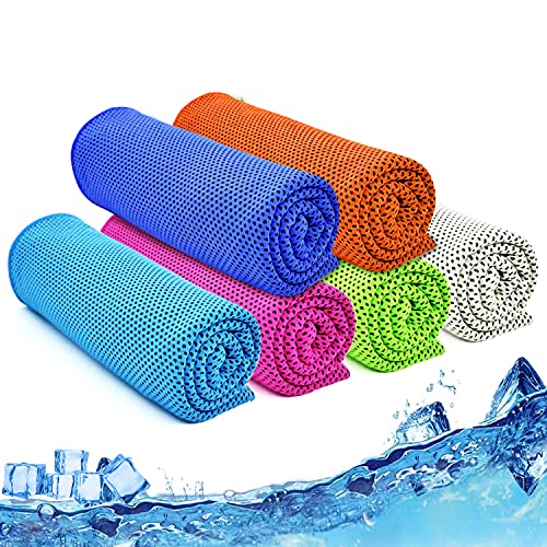 Cooling Towel, 40"x12", Ice Towel, Cooling Towels for Neck and Face Athletes, Instant Cooling Chilly Towels - Cooling Ice Towels for Sports, Workout, Fitness, Gym, Yoga, Camping