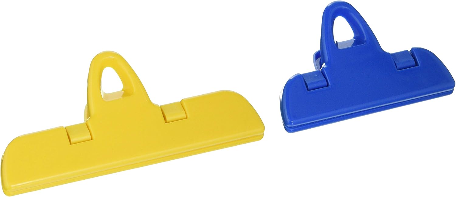 Mollette Chiudi Pacco PARODI &amp; PARODI - 8 Pezzi Colorati Per Sigillare Sacchetti Di Cibo