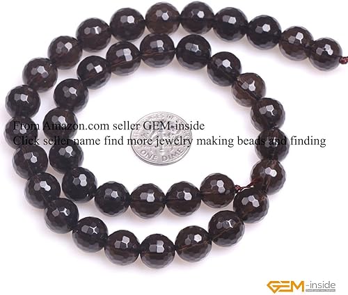 Miniatura 389 de GEM-Inside Red Orange Carnelian Gemstone Loose Beads Natural Energy Power Beads for Jewelry Making Round Faceted 8mm 15