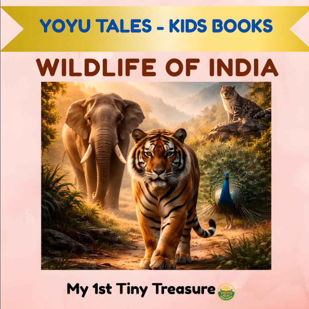 WILDLIFE OF INDIA: Discover Amazing Animals of India for Kids Ages 3–10 (My 1st Indian Learning Library)