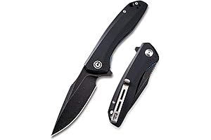 Civivi Knives Baklash C801H: Double Black Edge