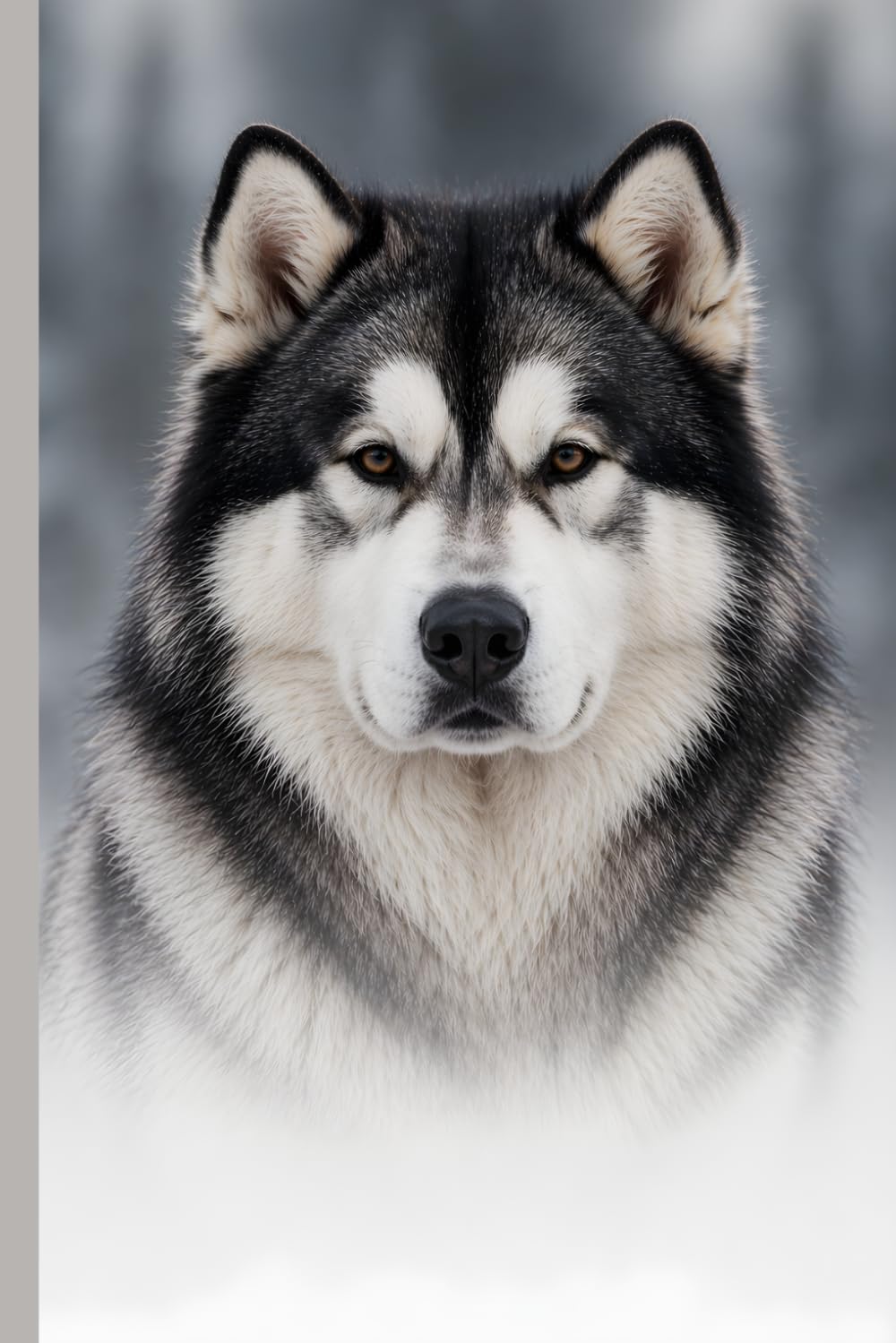 Journal Malamute de l'Alaska cahier ligné à emporter en balade pour vos notes