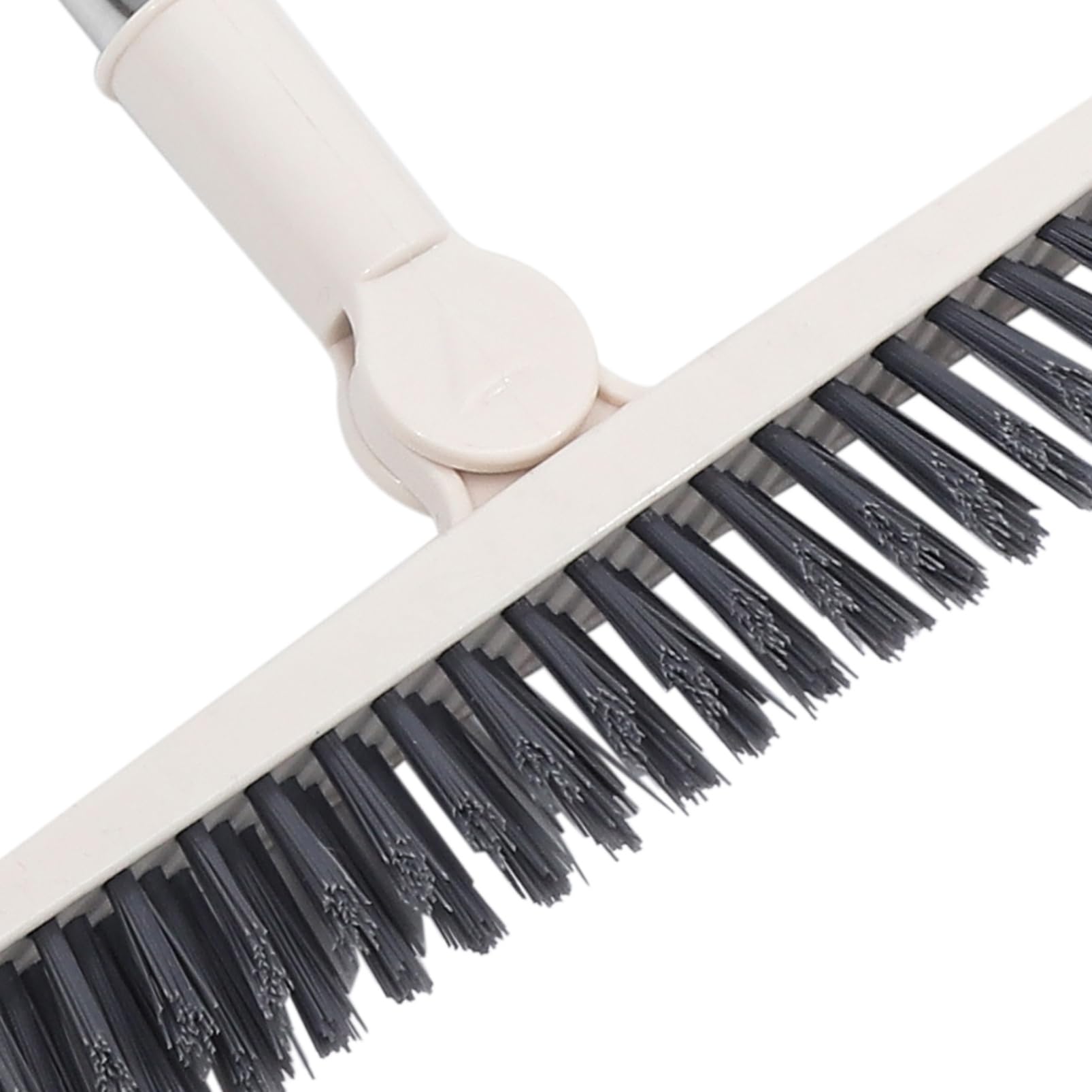 SHERCHPRY 2 Piezas Cepillo de Limpieza para Grietas de Suelo con Mango y Cabeza Herramienta Multiusos para Fregar y Azulejos para Ranuras y Difíciles de
