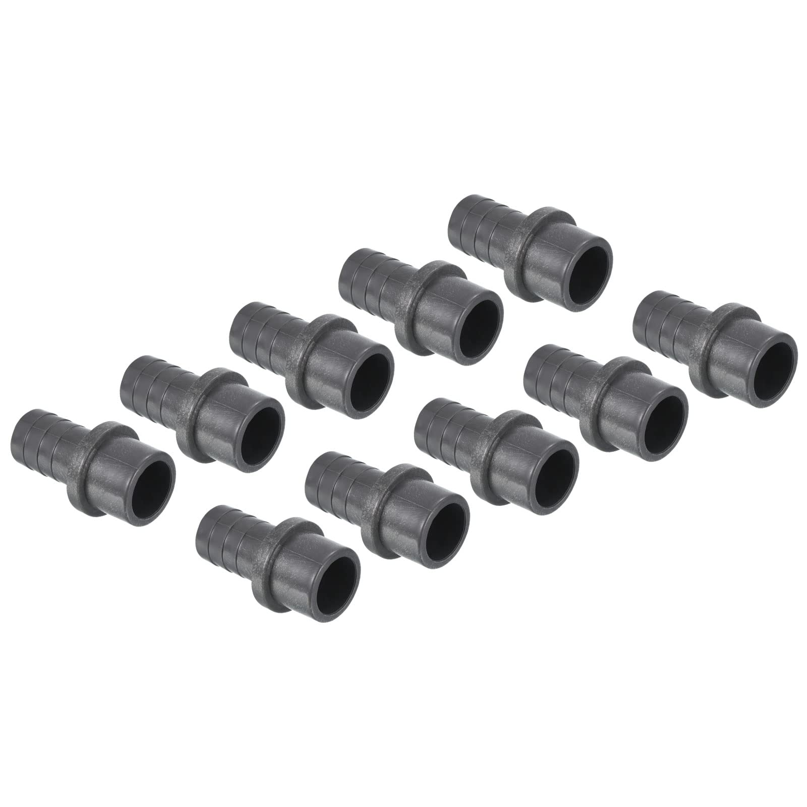 PATIKIL UPVC Reductor Tubo Montaje 32mm OD 25mm Púas, 2 Paquetes Rectos Acoplamientos Adaptador Conector, Gris — view 12
