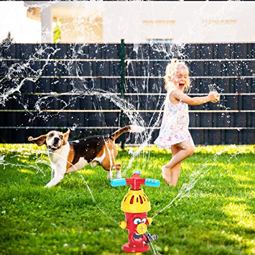 Kutoi 123 Cute Hydrant Sprinkler For Kids Water Toys Outdoor Activities thumb #3