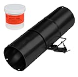 Tube Trap Squirrel Size - The Orginal Tunnel Trap - Rust Resistant Black Powder Coated or Standard Metal - Bait Included (Black Coated - Rust Resistant)