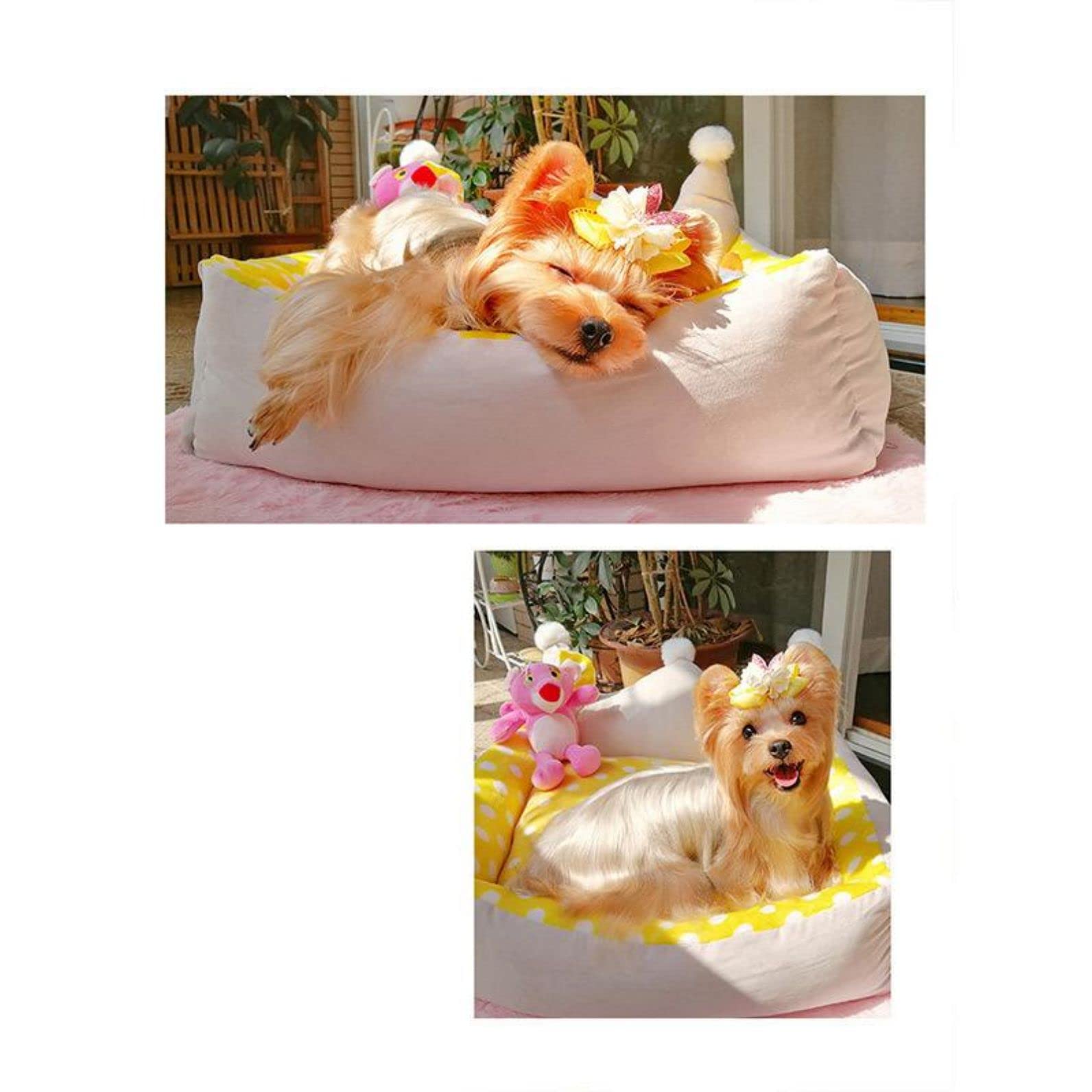 Cama grande para perros y gatos, nido de gato, cama cálida para perros, cama de perro en invierno, desmontable y lavable, cama para perros, perros pequeños y grandes