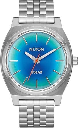 NIXON 腕時計 Amazon.com: NIXON Time Teller Solar A1369 - All Black/White - 100m