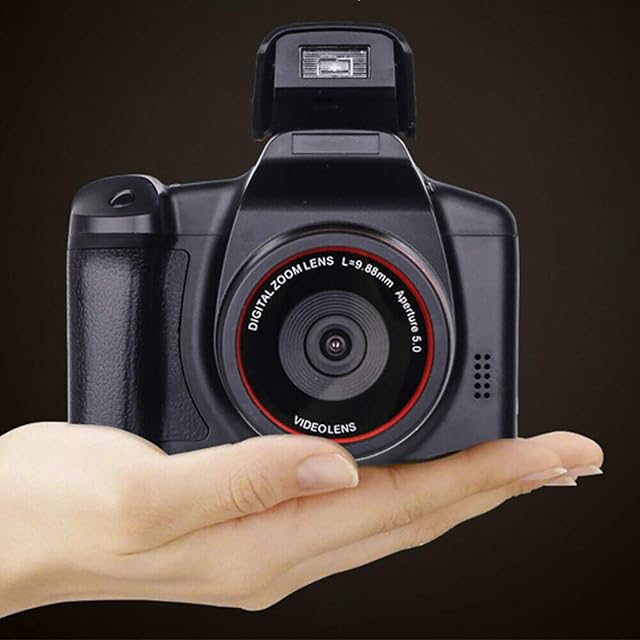 Digital Camera Vlogging Camera Video Camera, 1080P LCD Screen 2.4 Inches 16X Digital Zoom Anti-shake Cameras for Beginners Learners Kids Camera,No SD Card(Not Suitable for Professionals)