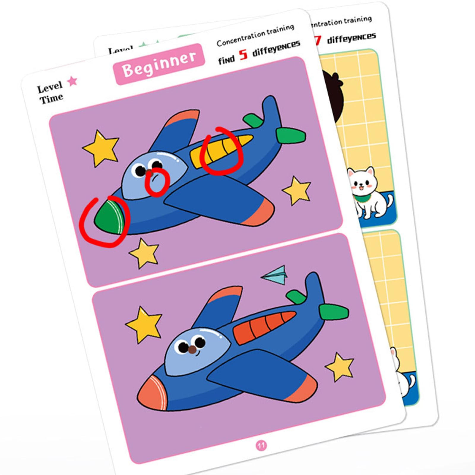 Juego de Cartas de Juego de Rompecabezas, English Inner pag