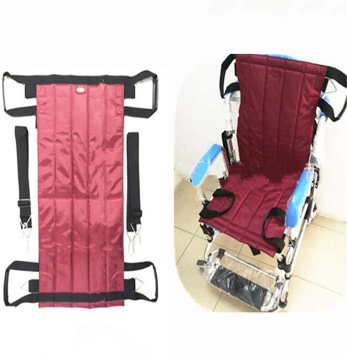 Camillas Plegables de Emergencia para Personas Mayores, Elevador de Transferencia, cinturón para Silla de Ruedas para Pacientes, Transferencia médica, Almohadilla Oxford para Movilidad
