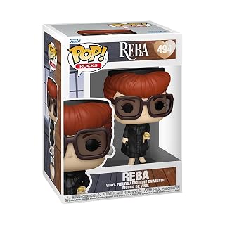 Funko Pop! Rocks: Reba McEntire – Fancy – Figurine en Vinyle de Collection – Idée Cadeau – Produit Officiel – Jouets pour Enfants et Adultes – Figurine modèle pour collectionneurs et Exposition - Les Beatles, Paul McCartney, John Lennon, RIngo Starr, George Harrison