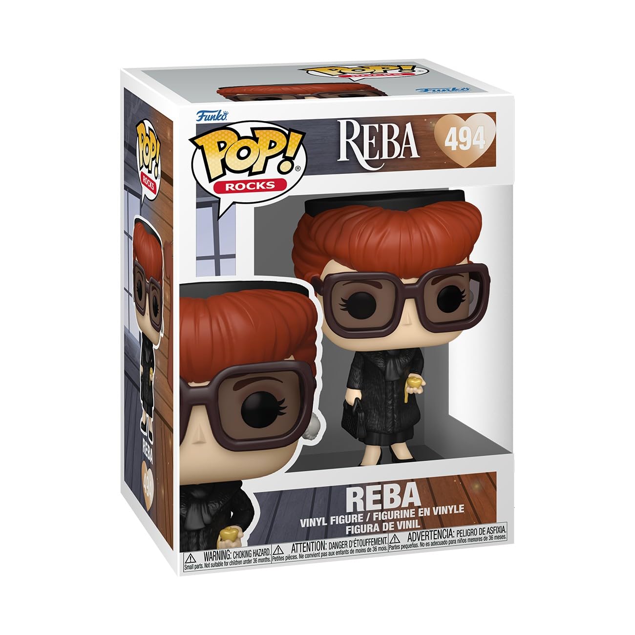 Funko POP! Rocks: Reba McEntire, Fancy, Collectable Vinyl Figure, Gift Idea, Official Merchandise, Toys For Kids & Adults