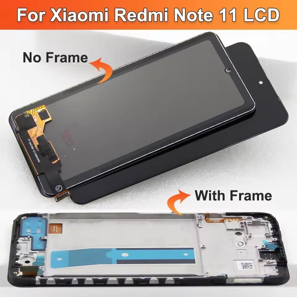Écran LCD pour Redmi Note 11 Global Version 2201117TG sans châssis