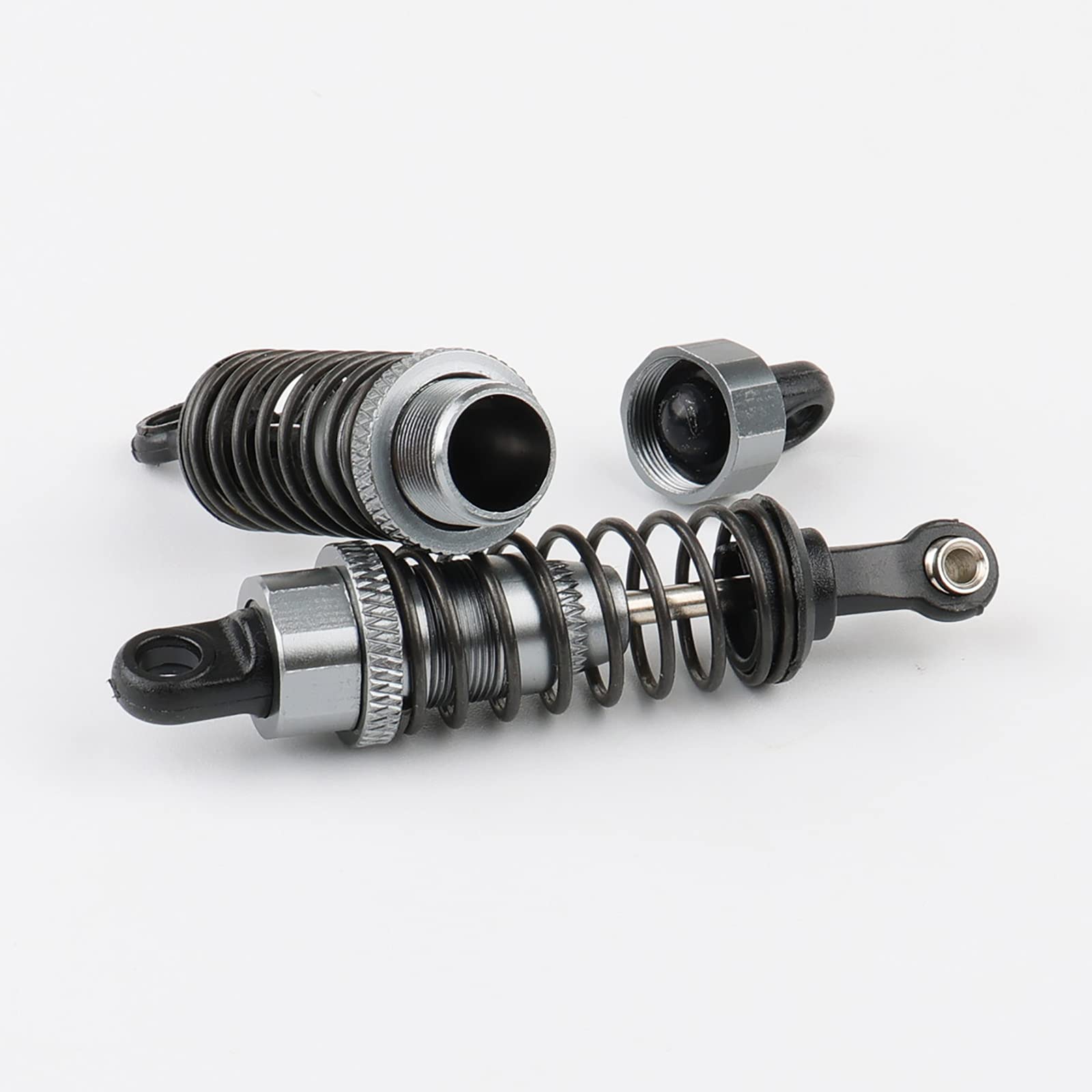 Hobbypark Aluminum Shock Absorbers – 4pcs Set For 1/18 WLtoys A959 A969 A979 K929 RC Cars, 62mm Length