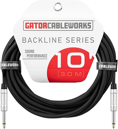 Miniatura 7 de Por Gator Cases Backline Series Cable de altavoz TS estándar de 10 pies (GCWB-SPK-10)
