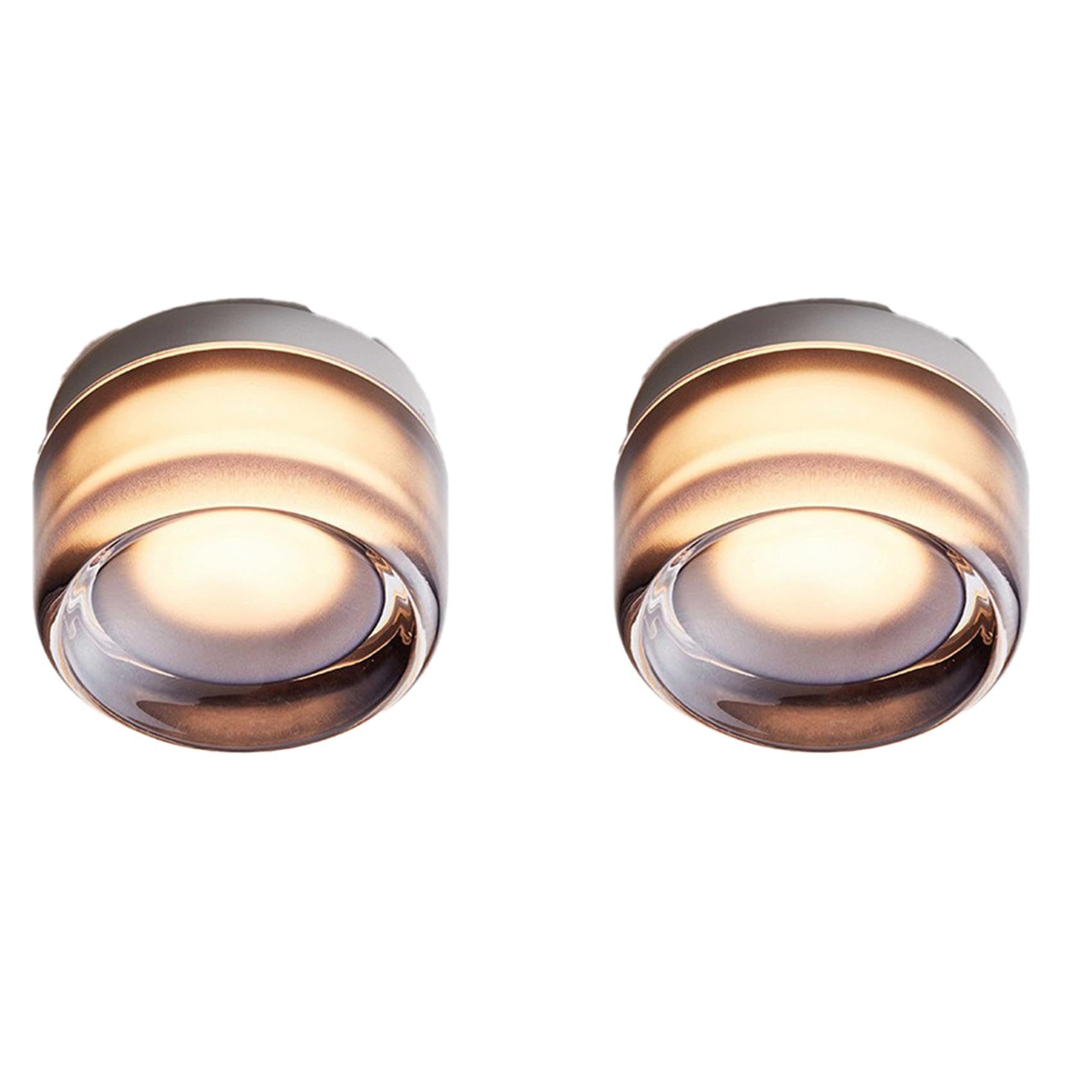 Vjsujehgy 2X Led Wall Lamps for Bedside Indoor Outdoor Led Round Sconce Light Fixtures Background Luminaire Acrylic Light,A