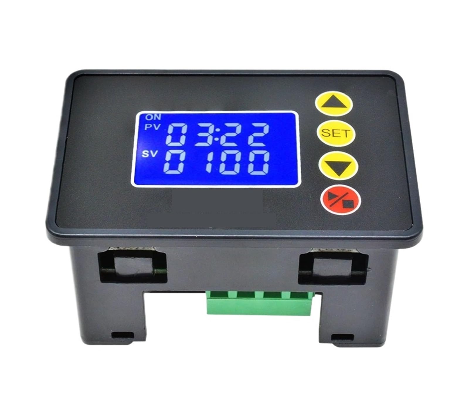 Relais de temporisation numérique DC 12V 24V AC 220V double LED LCD
