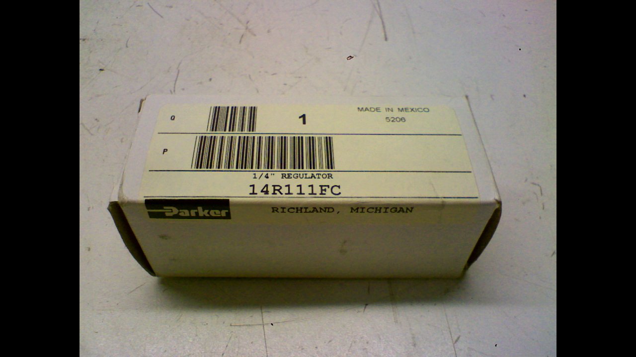 SCHRADER BELLOWS 14R111FC Yellow KNOB, 300 PSI, 125 DEG F MAX, W/O Gauge Relieving, Miniature, Pneumatic Regulator, 1/4 in Ports