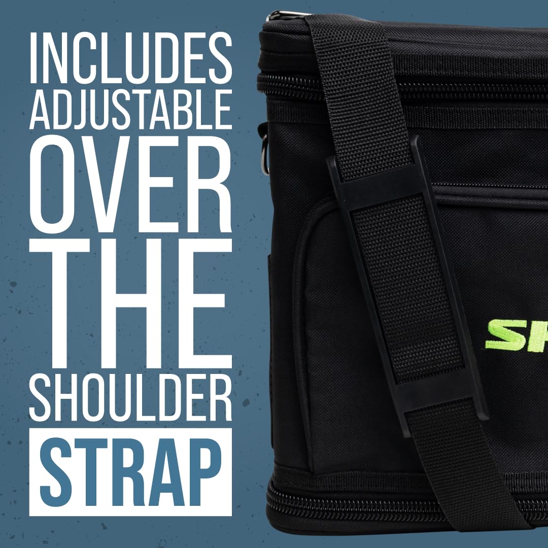 Gator Shure by, Borsa imbottita per sistema wireless per un singolo sistema microfonico wireless; (SH-WSYS-BAG)
