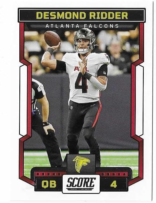 2023 Panini Score Football Atlanta Falcons Team Set 12 Cards WDrafted Rookies Desmond Ridder