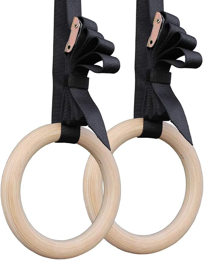 Anillas Gimnasia para Entrenamiento de Fuerza 2.8cm miniatura 2