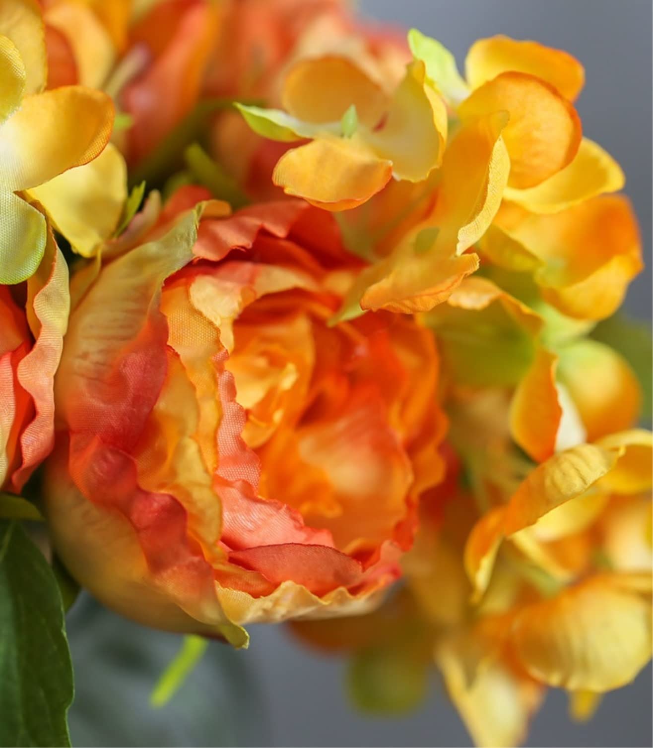 Künstliche Blumen Schöner Künstlicher Blumen-moderner Gefälschter Blumen-Blumenstrauß Mit Vasen-Set Heimdekoration Künstliche Blumen wie Echt