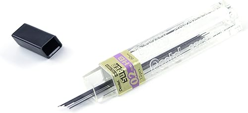 Miniatura 4 de Pentel Super Hi-Polymer Recarga 0.008 in, , 12 Piezas/Tubo (C502-HB)