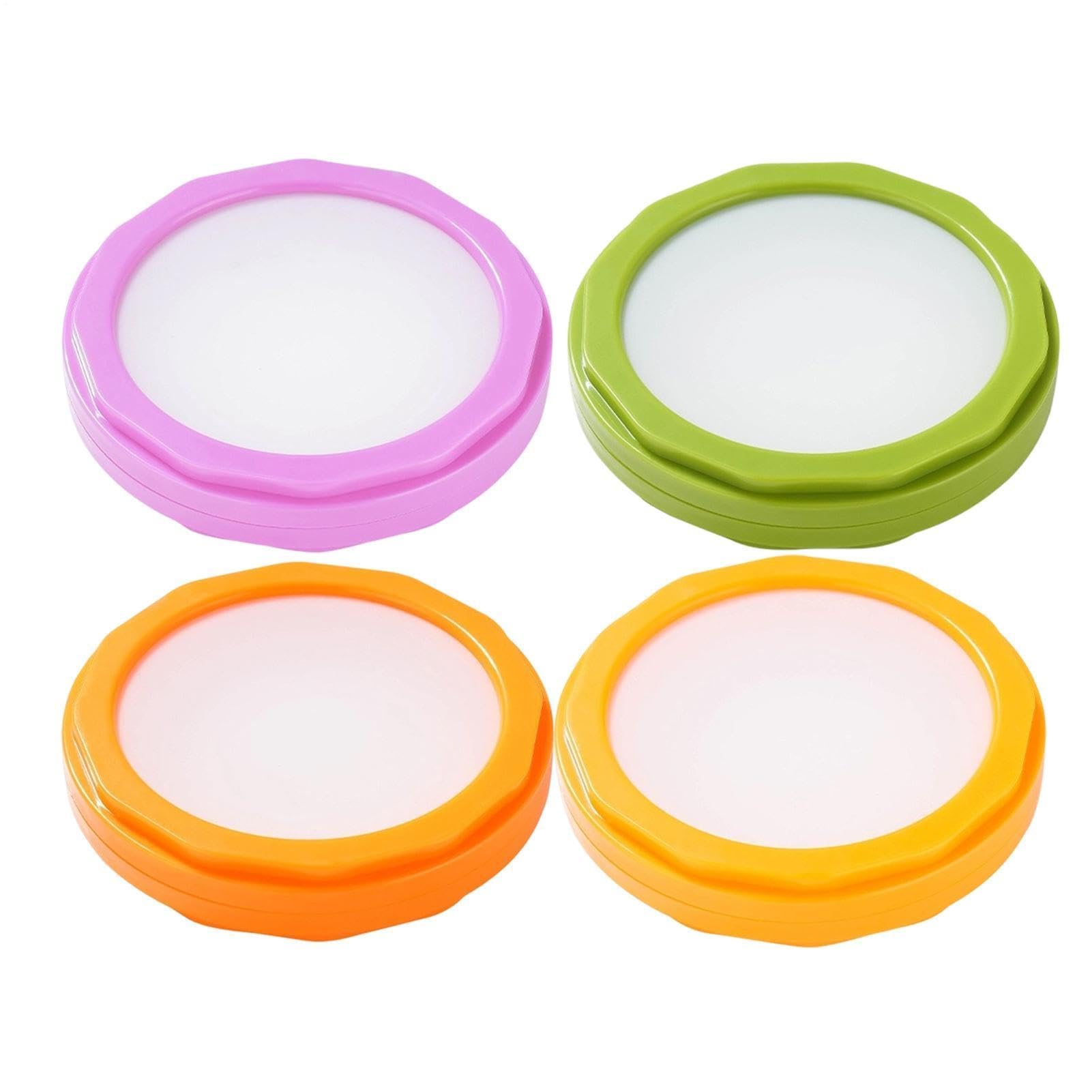 Cápsulas de almacenamiento de cocina de silicona de 4 piezas