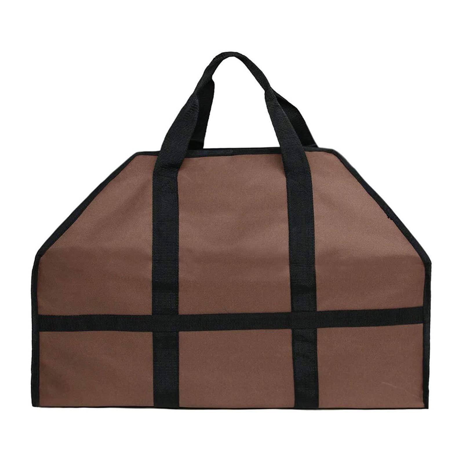 Canvas Firewood Log Carrier, Firewood Log Tote Bag Carrier With Handles For Home Camping Fireplace Accessories