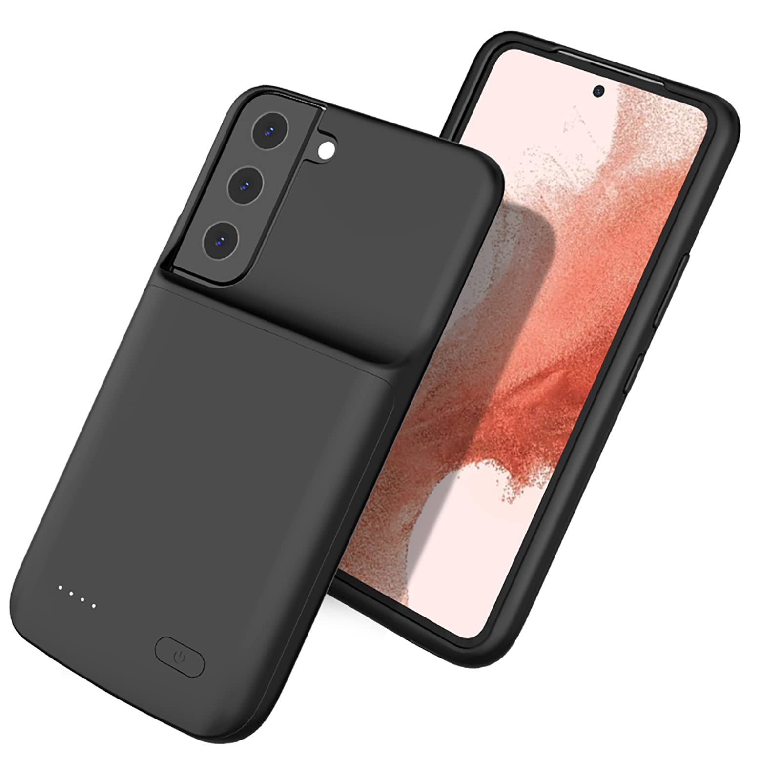 ELLENNE COVER BATTERIA PER SAMSUNG GALAXY S22 6.1" RICARICABILE 4700MAH | COVER CON BATTERIA INTEGRATA PER SAMSUNG GALAXY S22 6.1" BATTERY CASE CUSTODIA RICARICABILE SLIM SOTTILE 4700MAH