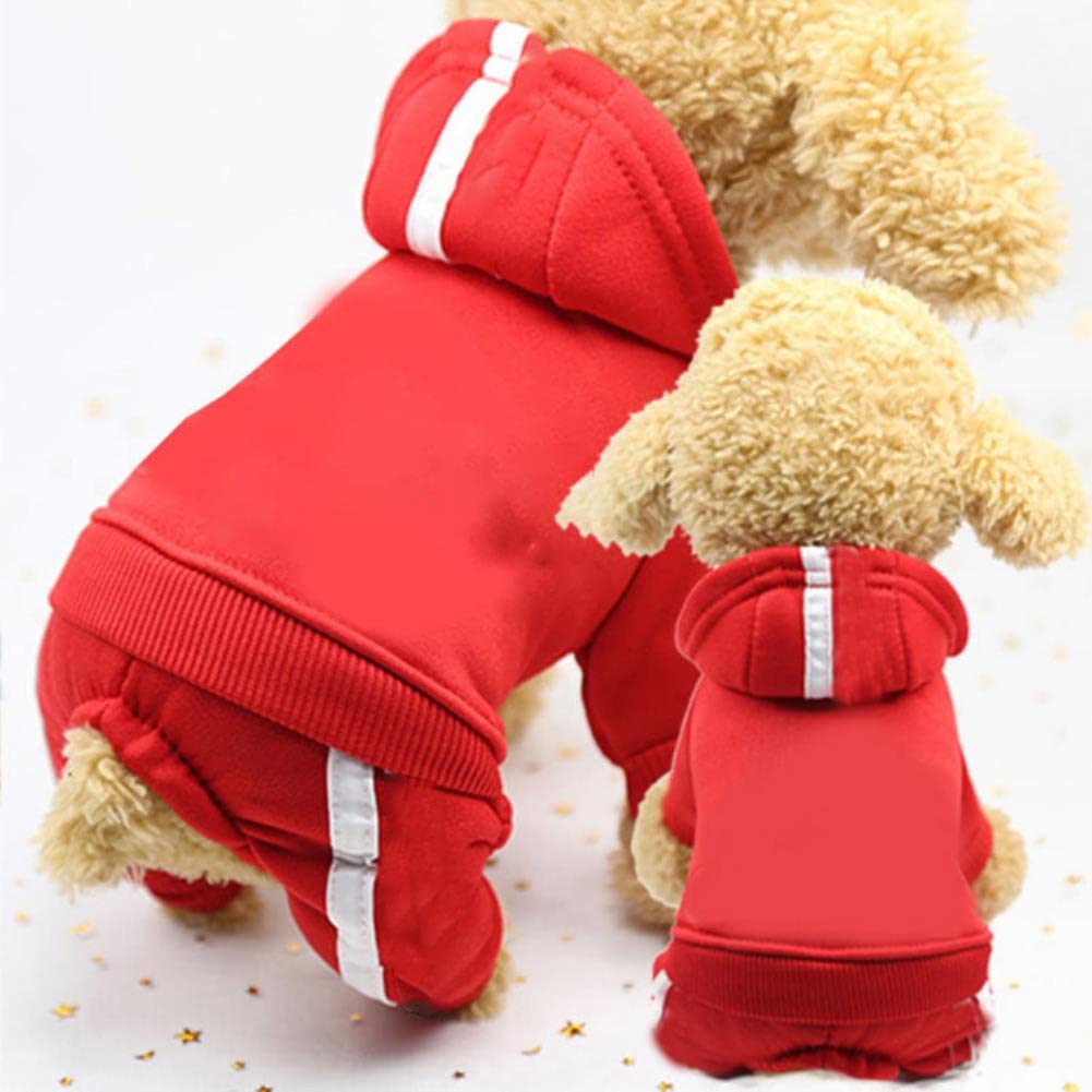 Manteau chiens vêtements de chien de travail rembourré pour chiot chat L