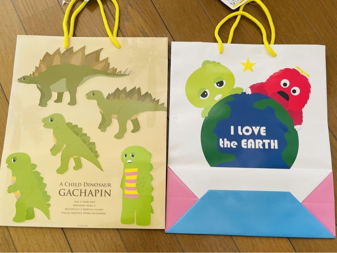 Amazon.co.jp: ガチャピン ムック 紙袋 : 文房具・オフィス用品