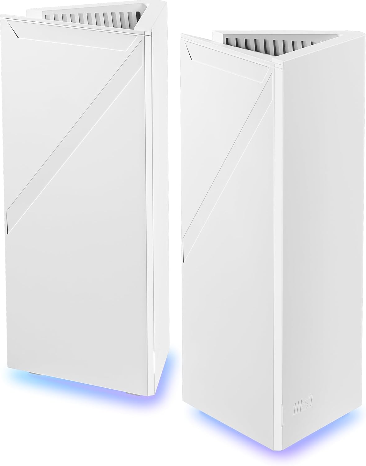 MSI Roamii BE Pro Mesh System - 2 Pack WiFi 7 BE11000Mbps Whole Home WiFi System, 2.5G Ports, Security and Parental Controls, VPN Supported