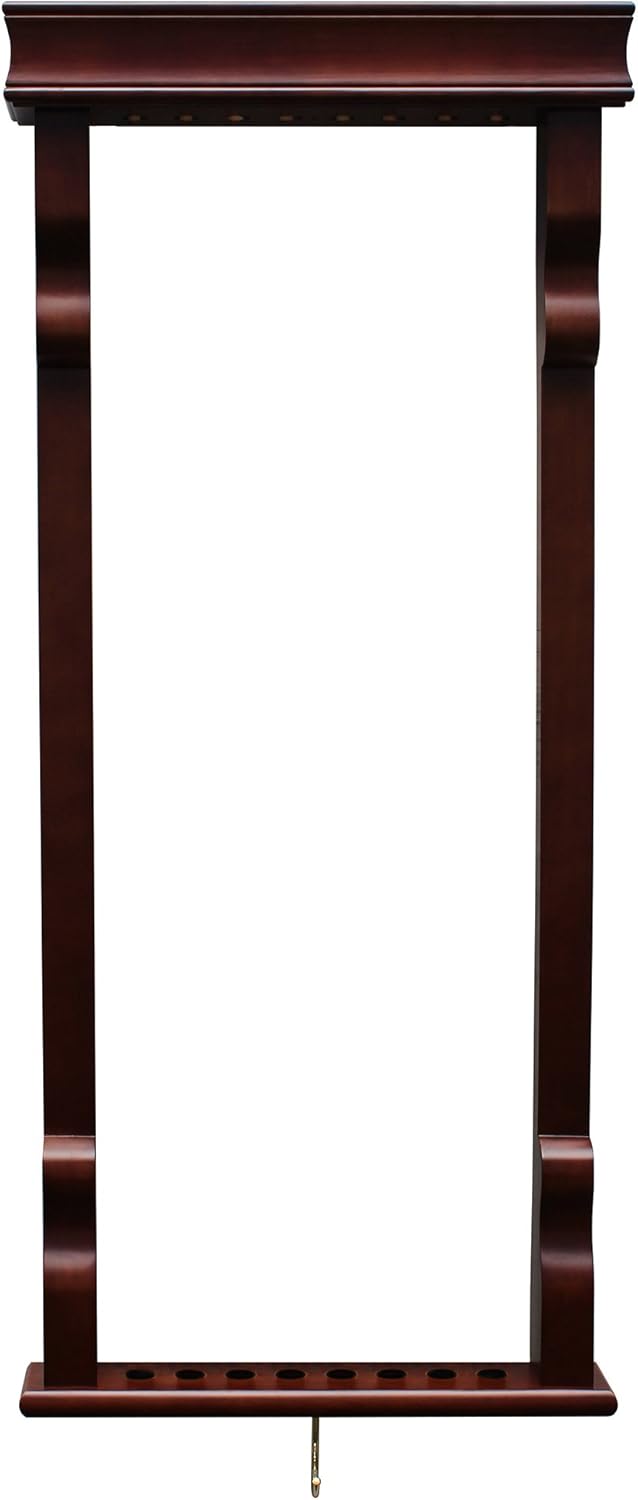 Hathaway Vintage Wall Billiard Pool Cue Rack
