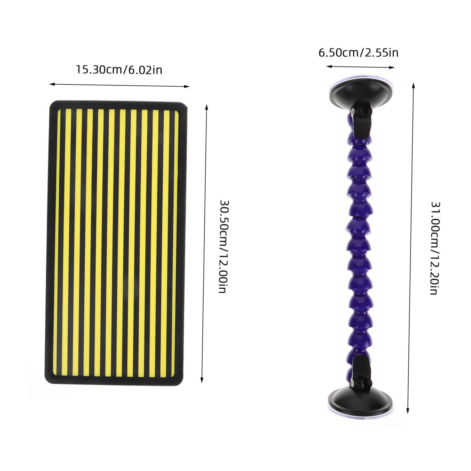 Alipis Dellenreparatur Werkzeug mit Leuchttafel aus Acryl und Pom für Auto Karosserie und Blechflächen zum Dellenprüfen bei Autoreparatur
