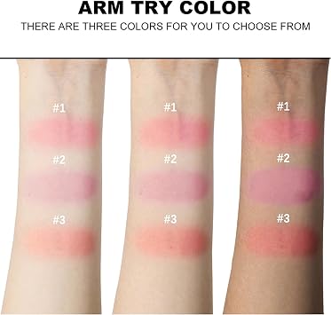 Baked Blush, Buildable Blush Powder, Long-lasting 24H Wear, Shimmer Brick Pressed Blusher, Transfer, Water & Sweat Resistant, New Formula (#02)