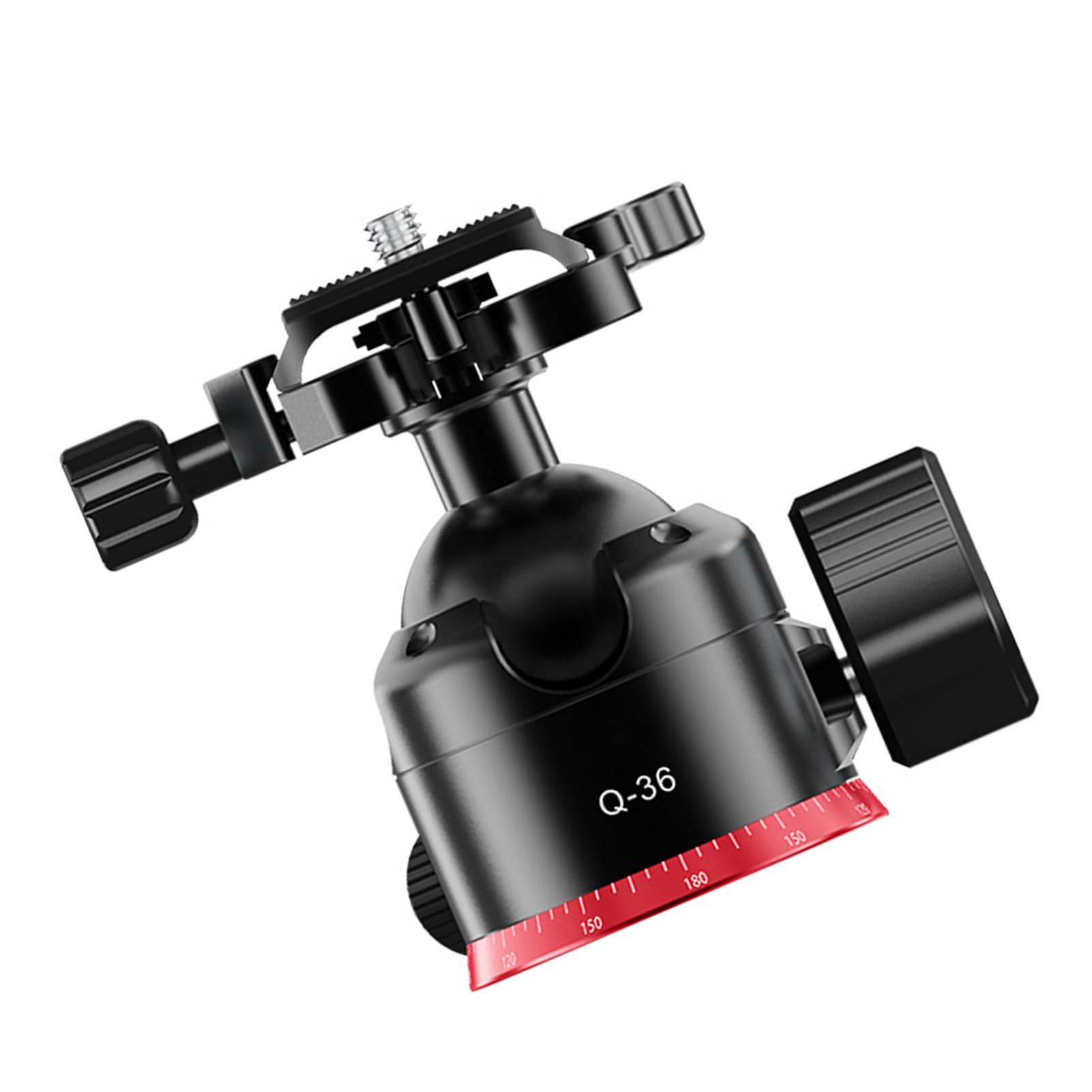 Bewinner Testa a Sfera per Treppiede a Profilo Basso 36mm, Carico 15kg