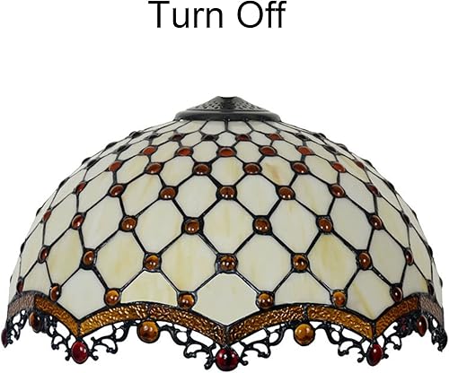 Miniatura 4 de Tiffany - Pantalla de repuesto para lámpara de cristal, accesorios para lámparas de mesa, lámpara de pie, lámpara de techo, lámpara colgante