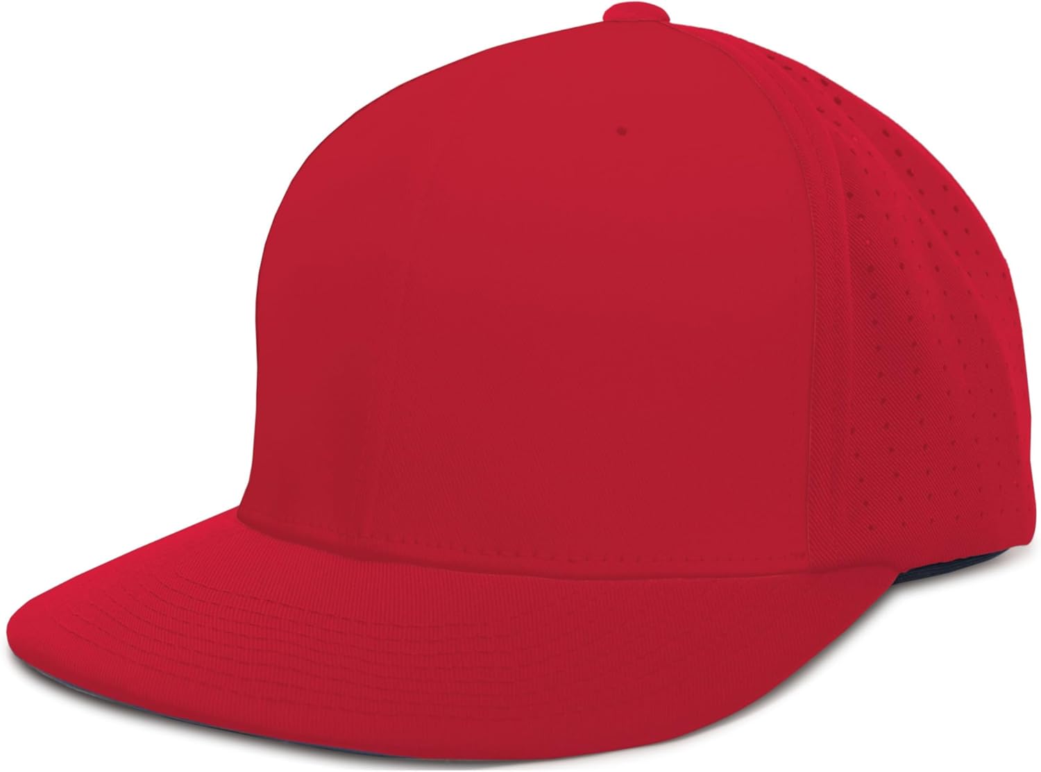Pacific Headwear Perforated F3 Performance Flexfit® Cap, Red, L/XL