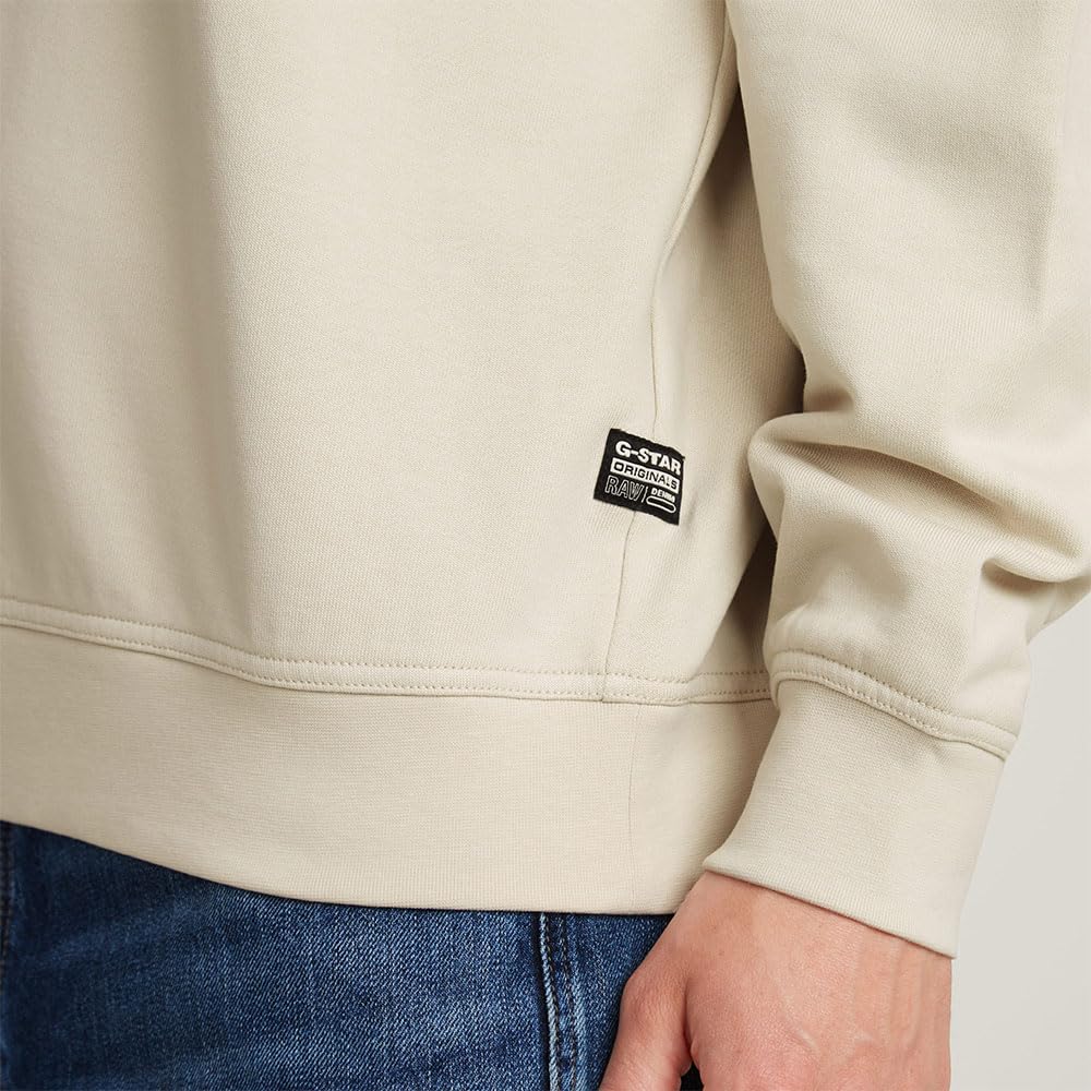 G-Star Sudadera Chenille G-Script Loose Sudadera Hombre (Pack de 1)