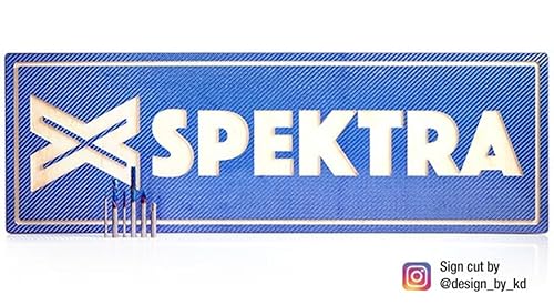 Miniatura 32 de Amana Tool Spektra Extreme Tool Life - Broca de carburo sólido para enrutador de inmersión en espiral, 46416-K, 1/4 de diámetro x 1-1/8 CH x vástago