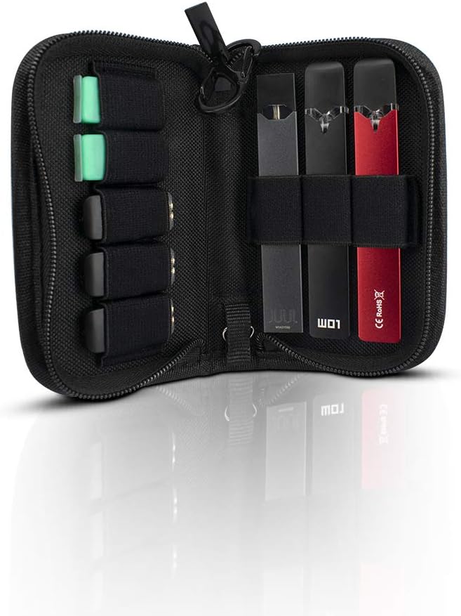 Carrying Case Fits Pods & USB Charger,Travel Storage case for Your Pocket or Bag(Case Only) (black01) (Black)