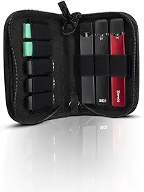 Carrying Case Fits Pods &amp; USB Charger,Travel Storage case for Your Pocket or Bag(Case Only) (black01) (Black)