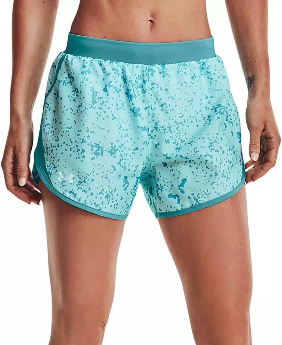 Under Armour Women`s UA Fly by 2.0 Printed Running Shorts