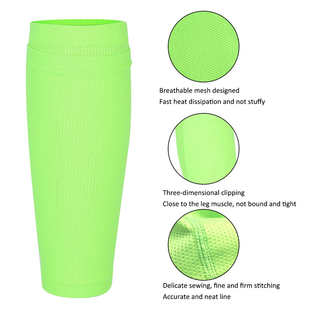 BLANCHE - Protège tibia de Football, Leggings de sport, plaque