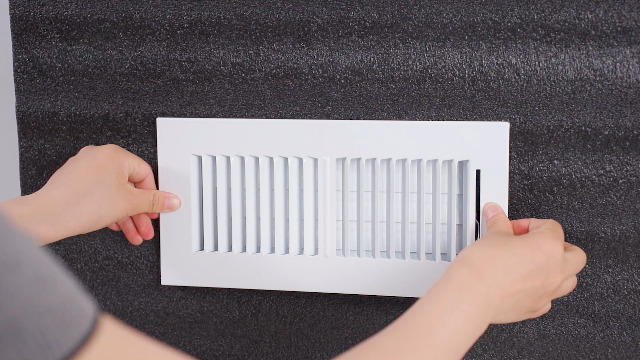 Zonon Lüftungsschlitz-Abdeckung – 12 Stück, 30,5 X 10,2 Cm, 2-Wege Verstellbar, Metall, Weiß