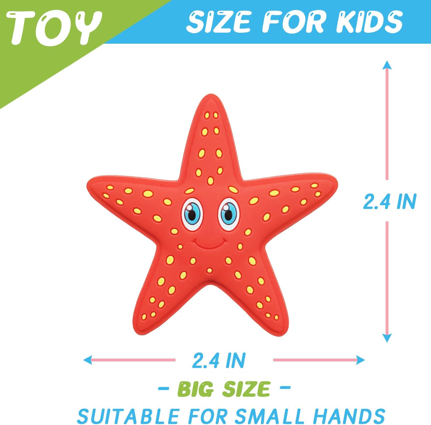 Refrigerator Magnets for Toddlers Ocean Animal, Fridge Magnets for Toddlers 1-3, Magnetic Animals for Fridge, Cute Safe Soft Full Back Magnet for Kids, Educational Baby Magnet for Whiteboard