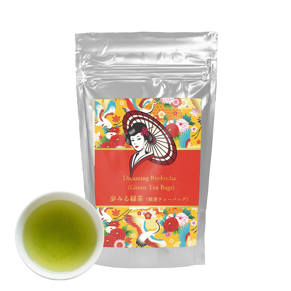 20kg 5g x 4000pcs Green Tea Bags Dreaming Ryokucha Sencha Japanese Yamecha Yame Tea Mukoh Matcha